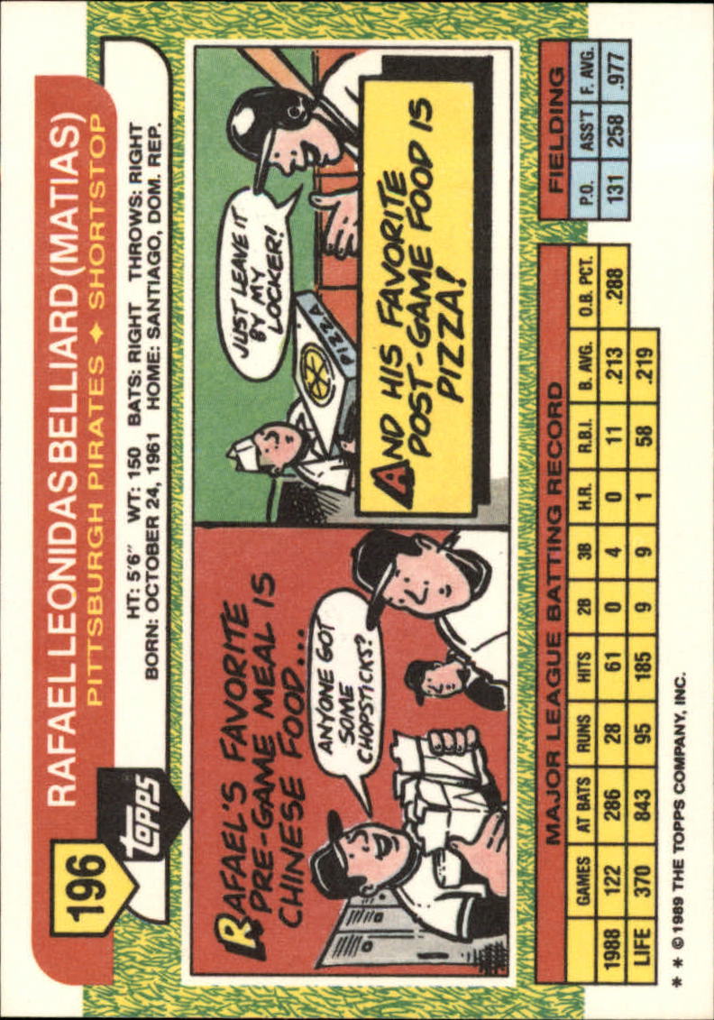 B1915- 1989 Topps Big Baseball Card #s 1-200 -You Pick- 15+ FREE US SHIP - Picture 389 of 395