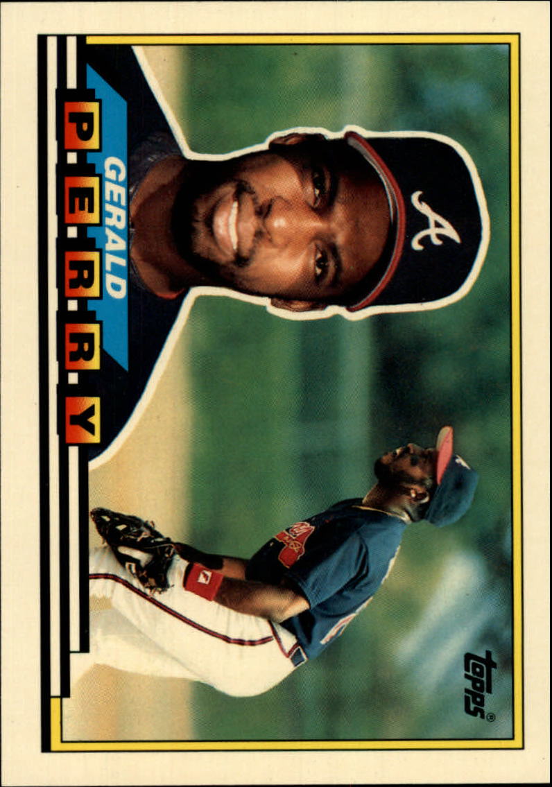 1989 Topps Big #279 Gerald Perry