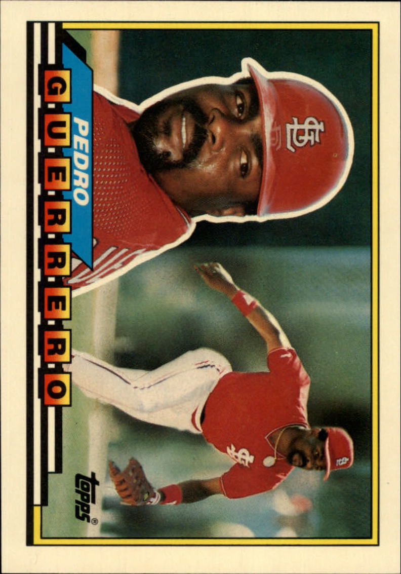 1989 Score Baseball Card #564 Pedro Guerrero