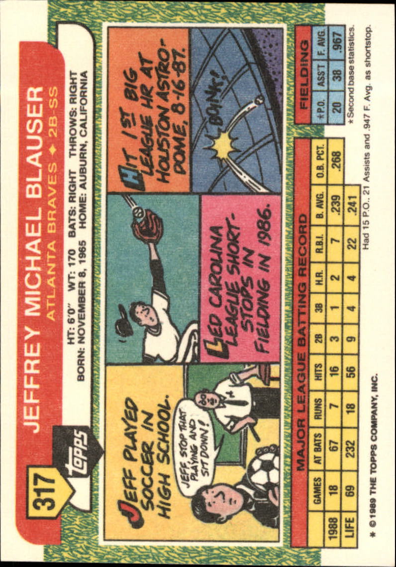 B1915- 1989 Topps Big Baseball Card #s 201-330 -You Pick- 15+ FREE US SHIP - Picture 223 of 247