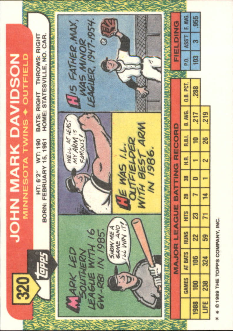 B1915- 1989 Topps Big Baseball Card #s 201-330 -You Pick- 15+ FREE US SHIP - Picture 229 of 247