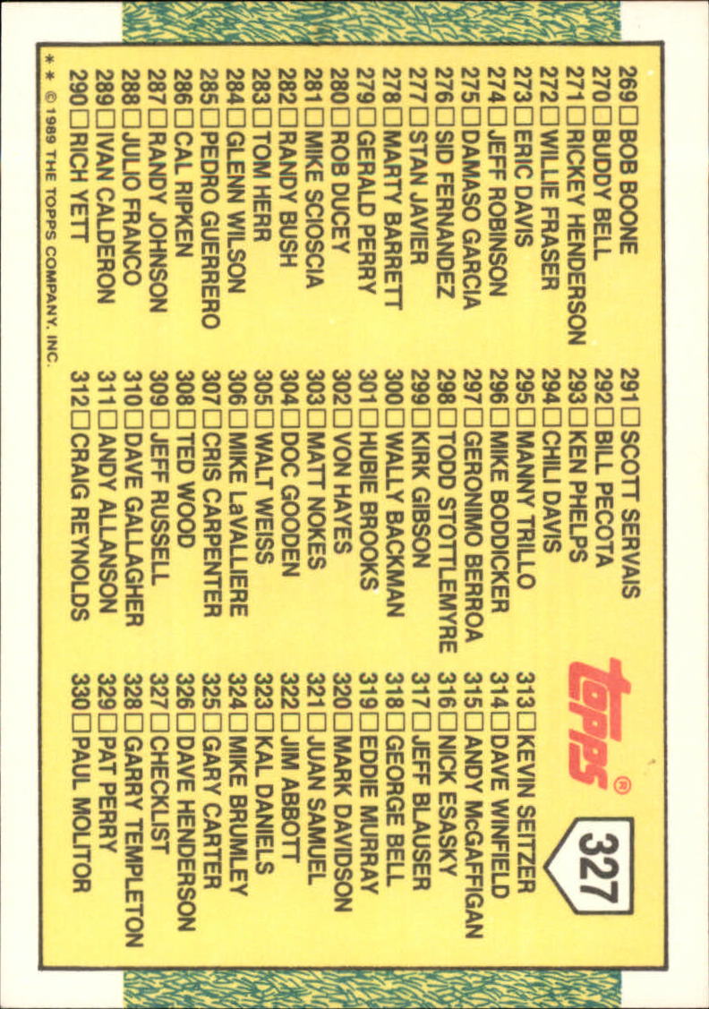 B1915- 1989 Topps Big Baseball Card #s 201-330 -You Pick- 15+ FREE US SHIP - Picture 241 of 247