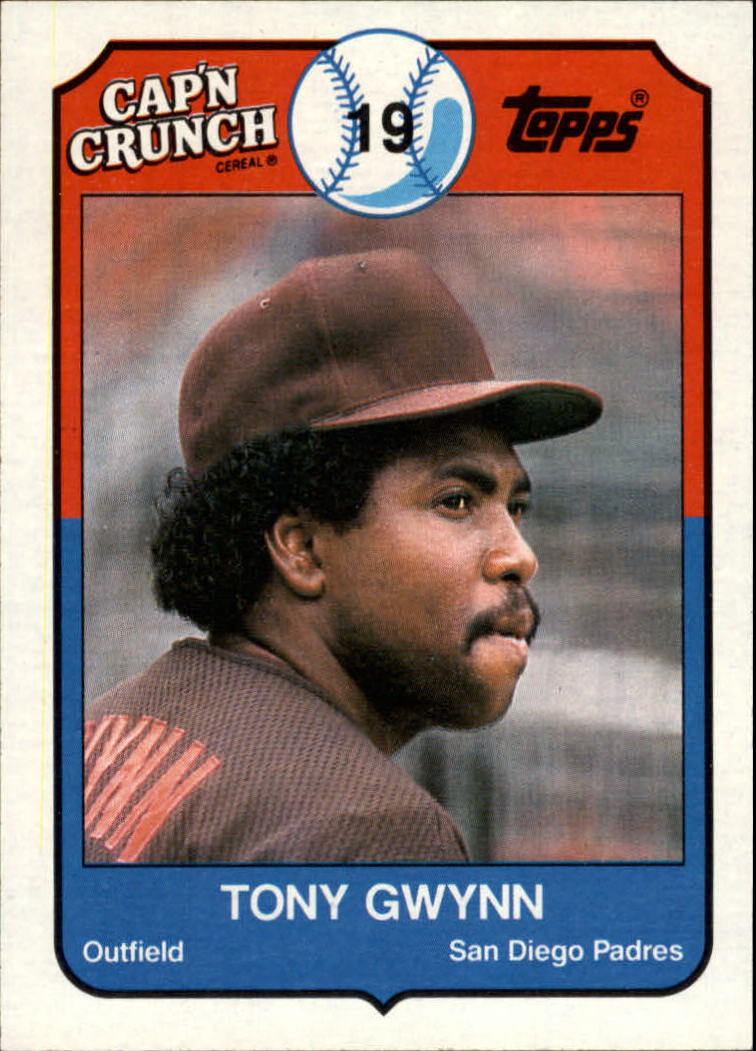 1989 Topps Cap'n Crunch #5 Tony Gwynn