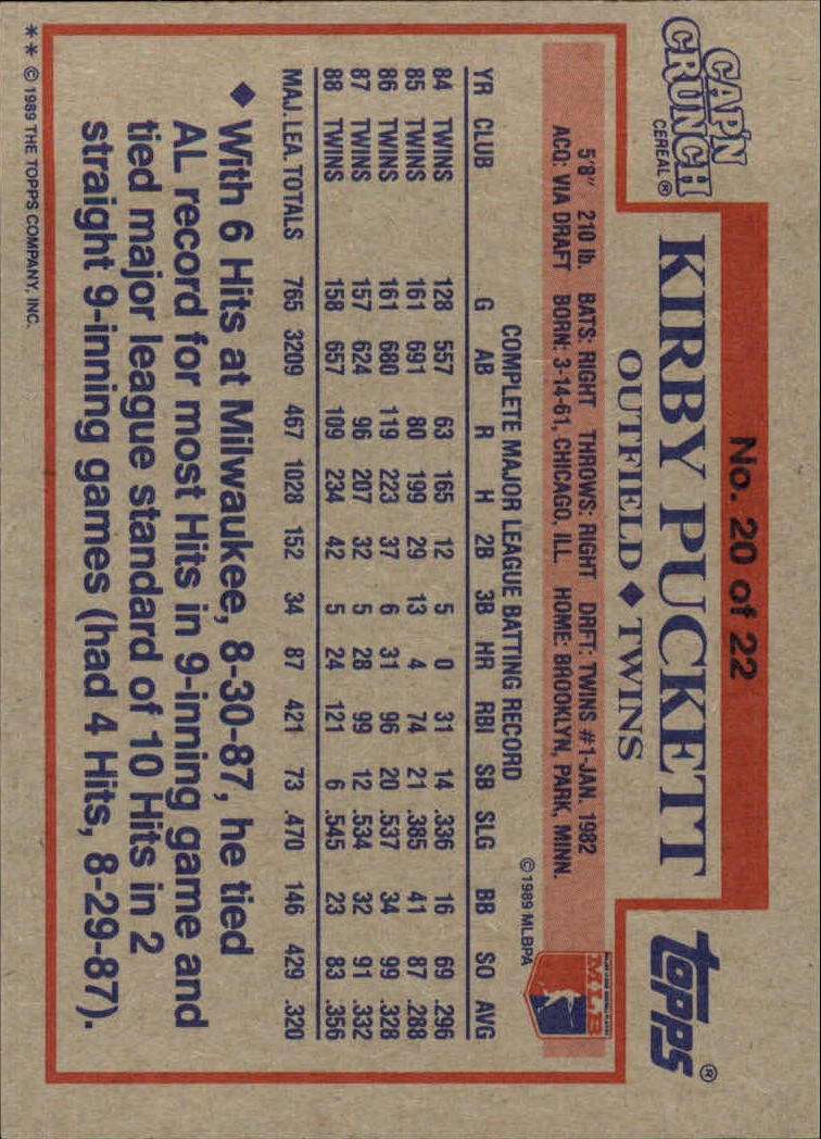A0431- 1989 Score Baseball Cards 1-248 +Rookies -You Pick- 15+ FREE US SHIP