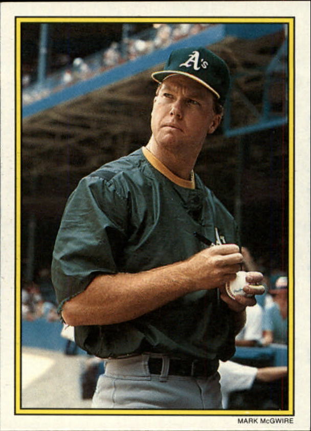 Mark McGwire Autographed 1986 Southern League Rookie Card #3 Huntsville  Stars Beckett BAS #12486521 - Mill Creek Sports