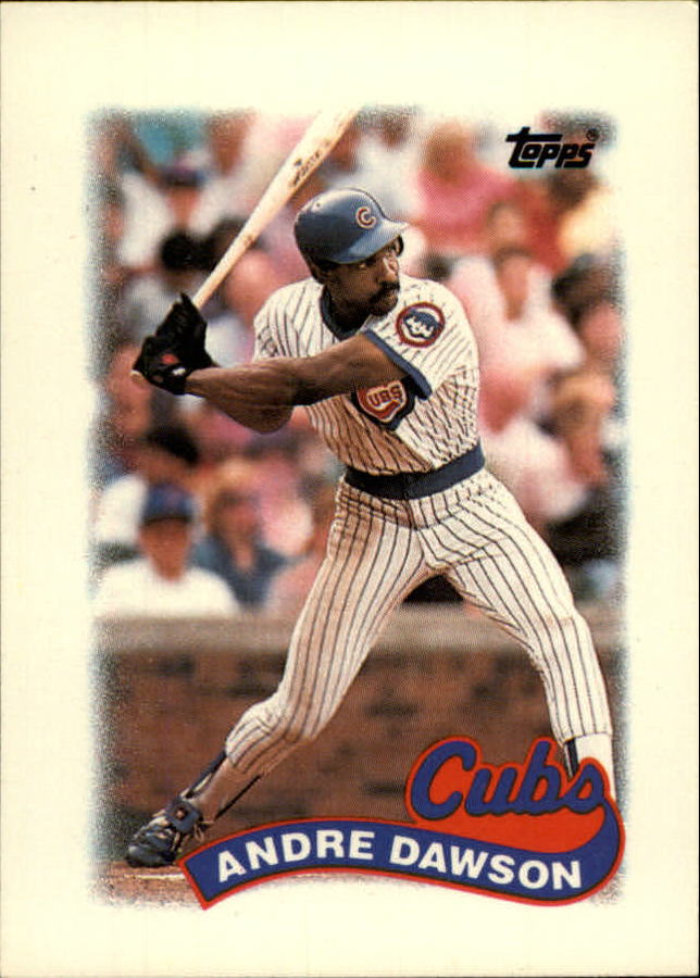1989 Topps Mini Leaders #3 Andre Dawson