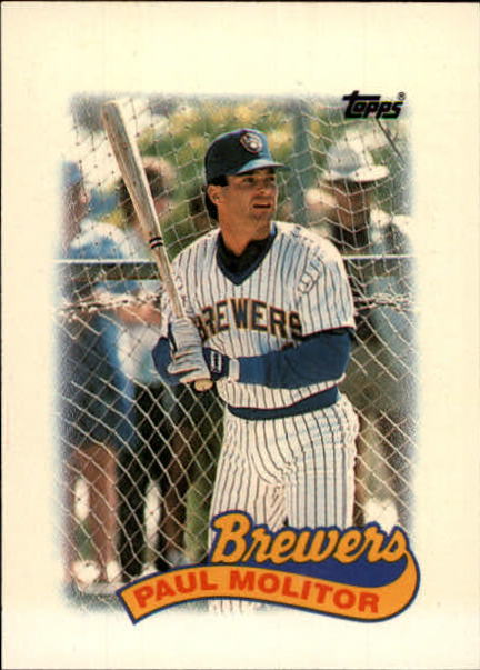 Paul Molitor 1979 Topps #24 Milwaukee Brewers VG