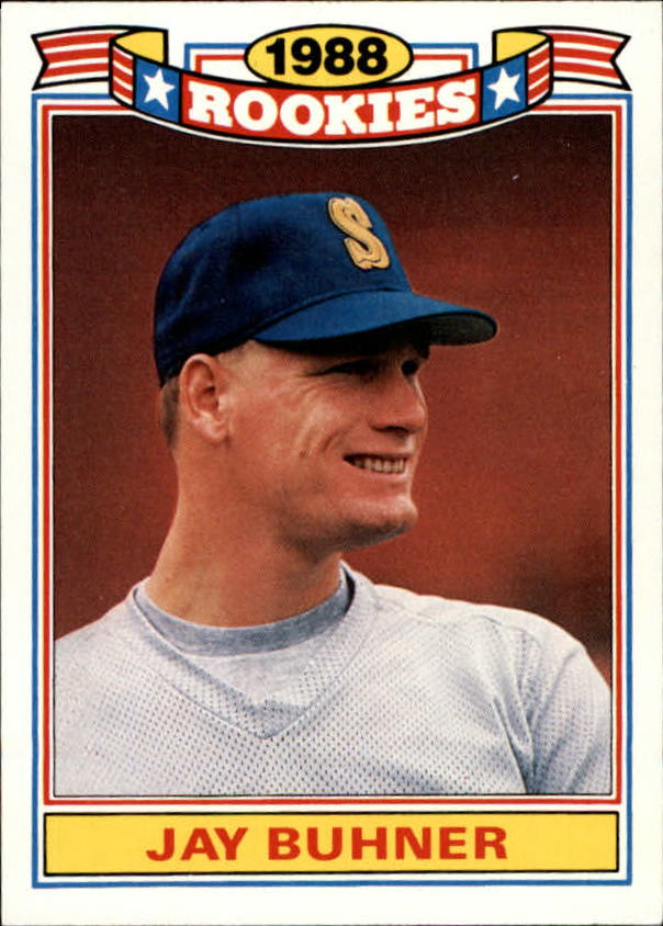 Jay Buhner Seattle Mariners Custom Baseball Card Series 1 