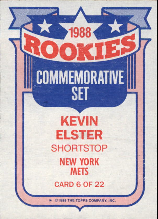 Kevin Elster Stats, Fantasy & News