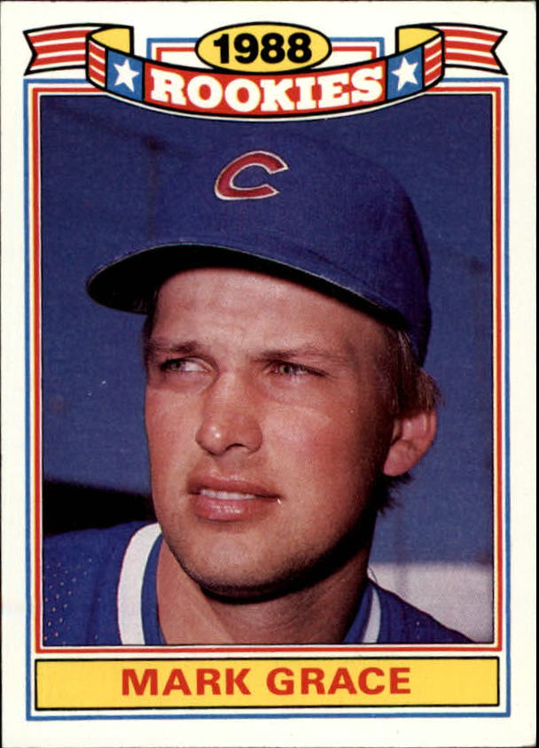  1989 Bowman Baseball Card #291 Mark Grace