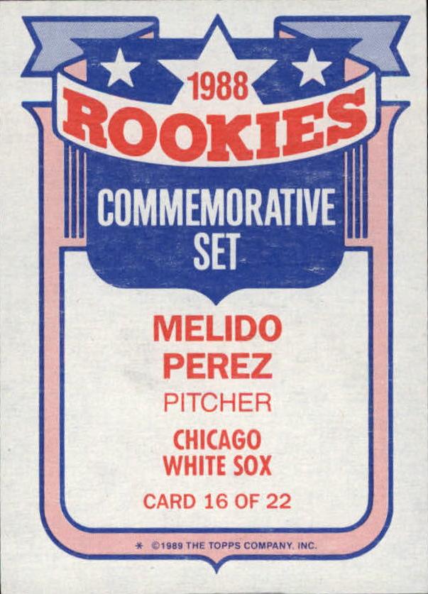 Lot Detail - 1989 Melido Perez Chicago White Sox Game Worn Road Jersey  (MEARS LOA)