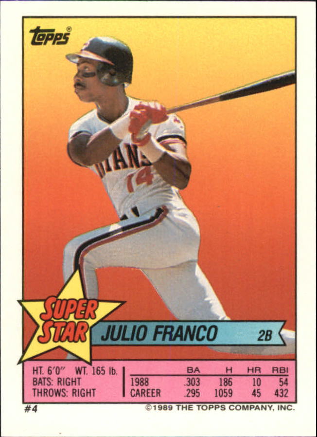 1989 Topps Stickers #127 Barry Bonds back image