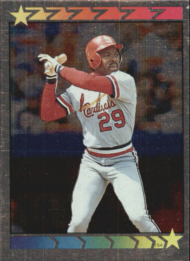 1989 Topps Stickers #154 Vince Coleman AS
