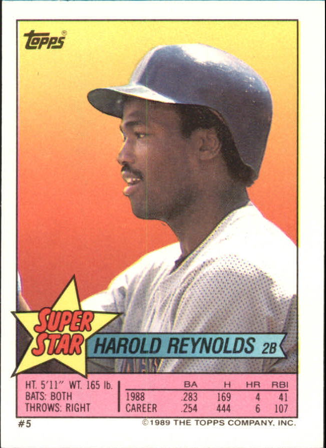 A1263- 1989 Topps/O-Pee-Chee Sticker Backs #s 1-67 -You Pick- 15+ FREE US SHIP - Picture 5 of 41