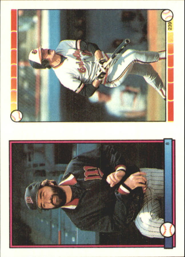 A1263- 1989 Topps/O-Pee-Chee Sticker Backs #s 1-67 -You Pick- 15+ FREE US SHIP - Picture 30 of 41