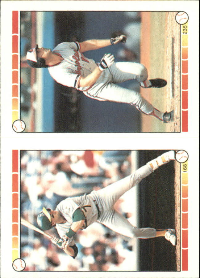 A1263- 1989 Topps/O-Pee-Chee Sticker Backs #s 1-67 -You Pick- 15+ FREE US SHIP - Picture 34 of 41