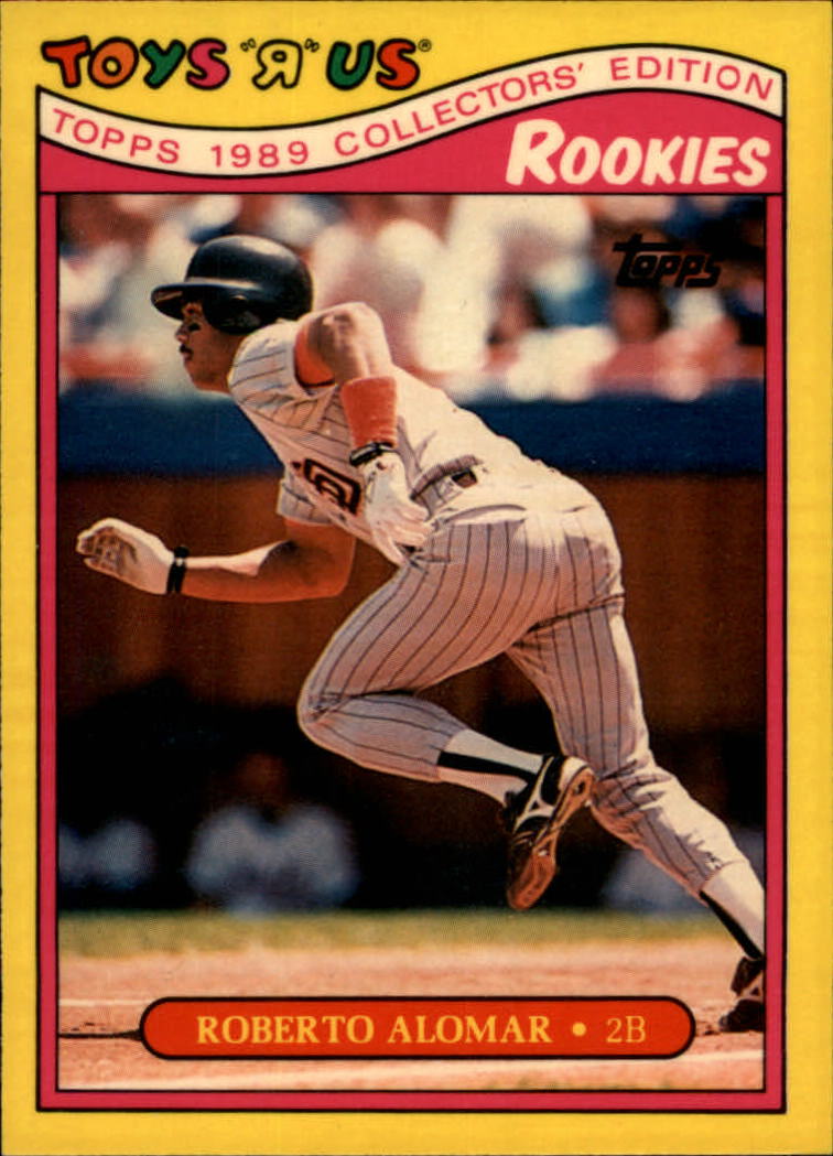 1989 Toys'R'Us Rookies #1 Roberto Alomar