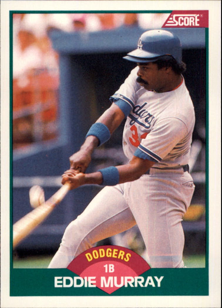 1989 Score Rookie/Traded #31T Eddie Murray