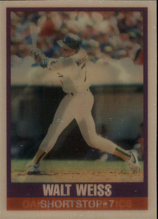 1989 Sportflics #116 Walt Weiss