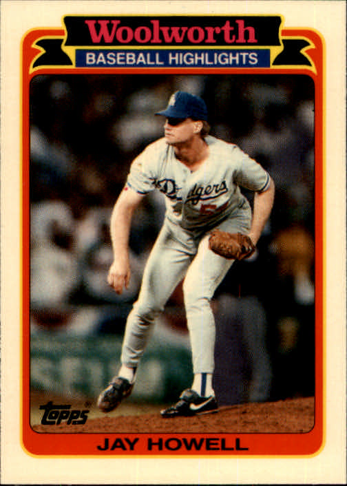 1989 Woolworth's Topps #30 Jay Howell