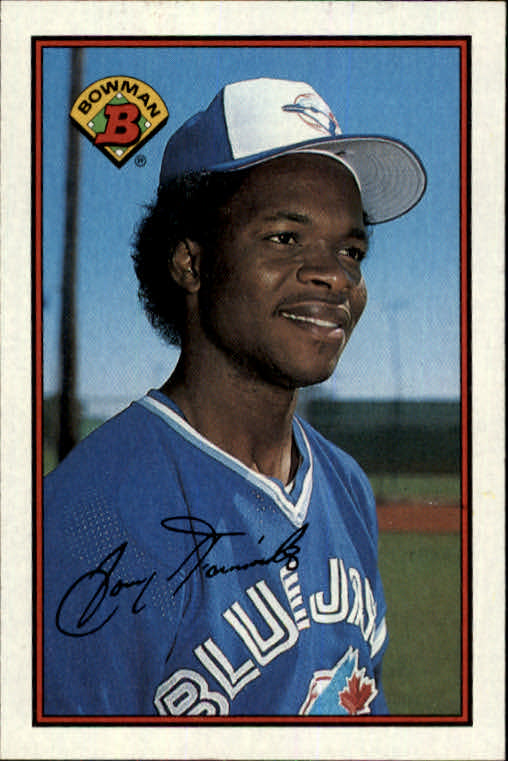 Tony Fernandez Autographed 1985 Donruss Card #390 Toronto Blue