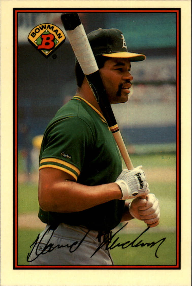 1989 Bowman Tiffany #200 Dave Henderson