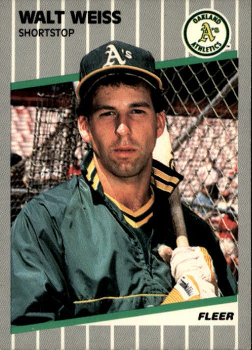 WALT WEISS TOPPS ALL STAR ROOKIE CARD - 1989 TOPPS COLLECTIBLE