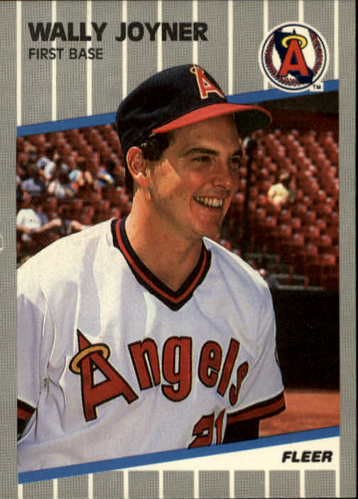 Wally Joyner 1986 STAR COMPANY CHECKLIST Card #1 California Angels