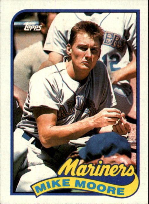 1989 Topps #28 Mike Moore