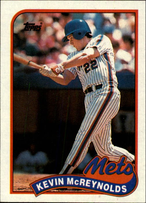 1989 Topps #85 Kevin McReynolds