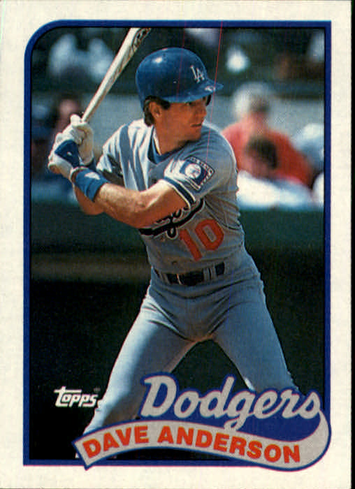 1989 Topps #117 Dave Anderson