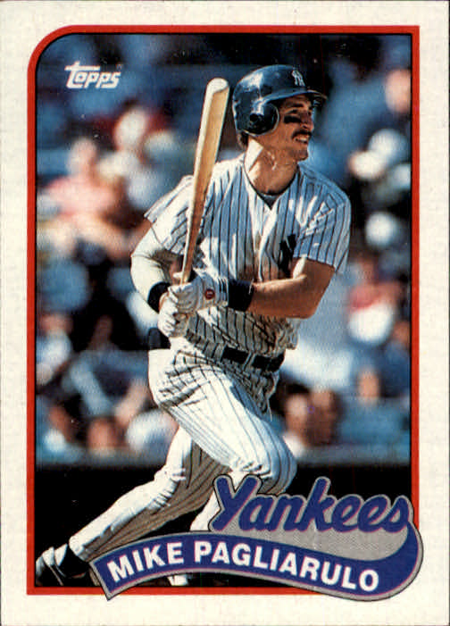 1989 yankees topps 211 mike pagliarulo ebay