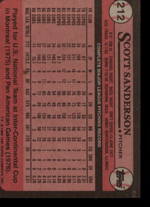 A0415- 1989 Topps Baseball Cards 201-400 +Rookies -You Pick- 15+ FREE US SHIP - Picture 25 of 395