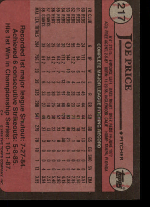 A0415- 1989 Topps Baseball Cards 201-400 +Rookies -You Pick- 15+ FREE US SHIP - Picture 35 of 395