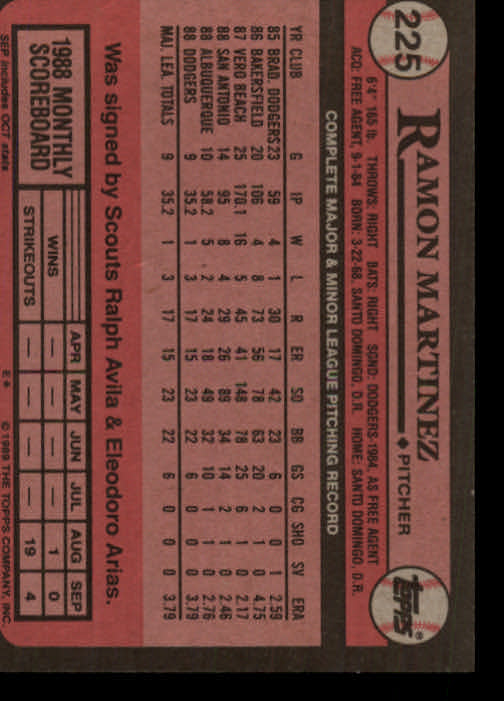 A0415- 1989 Topps Baseball Cards 201-400 +Rookies -You Pick- 15+ FREE US SHIP - Picture 51 of 395