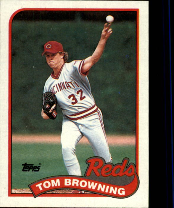 1989 Topps #234 Tom Browning - NM-MT - Cards And Stuff | Beckett ...