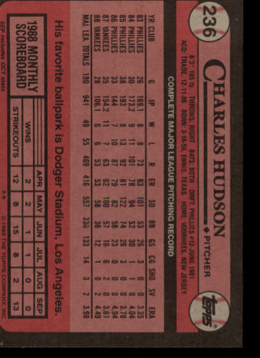 A0415- 1989 Topps Baseball Cards 201-400 +Rookies -You Pick- 15+ FREE US SHIP - Picture 71 of 395