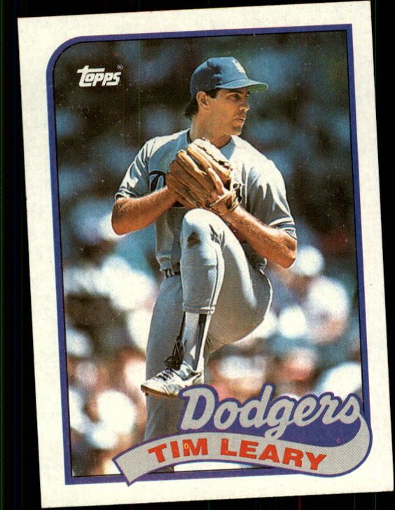 1989 Topps #249 Tim Leary