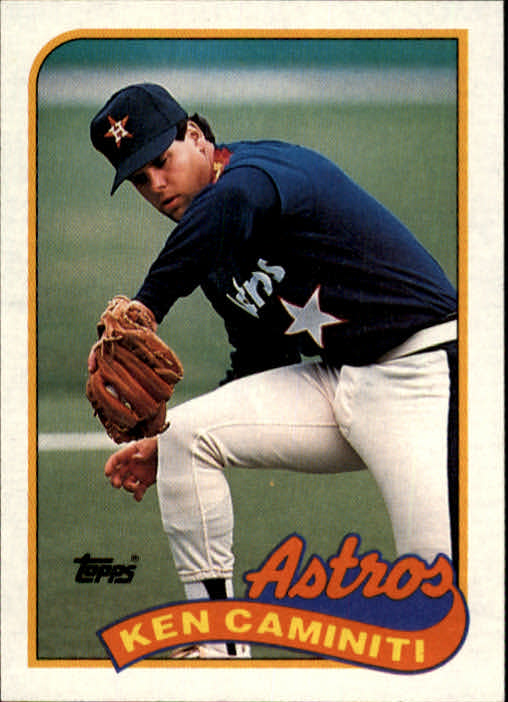 Ken Caminiti Rookie 1988 Donruss #308 Houston Astros