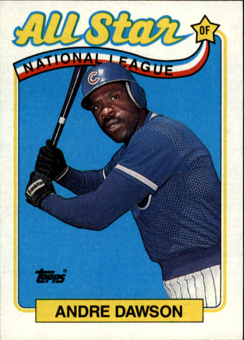 1989 Topps #391 Andre Dawson AS