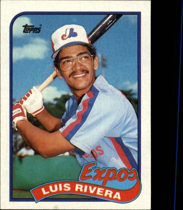 1989 Topps #431 Luis Rivera