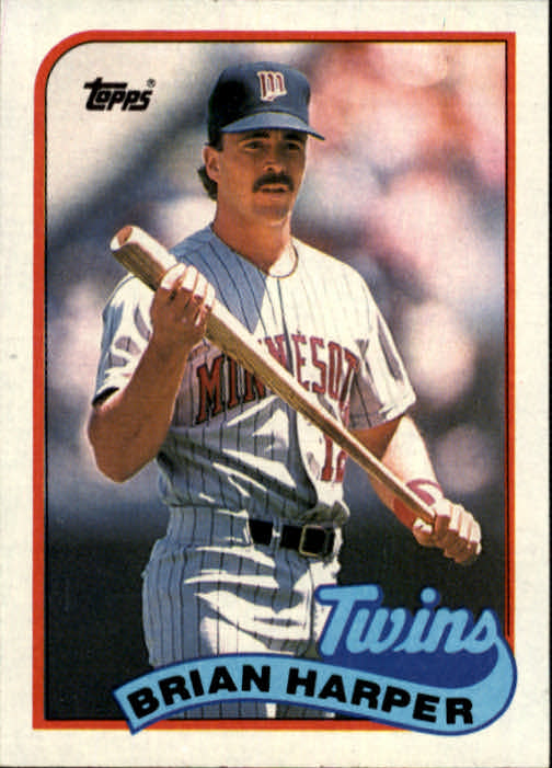 1989 Topps #472 Brian Harper