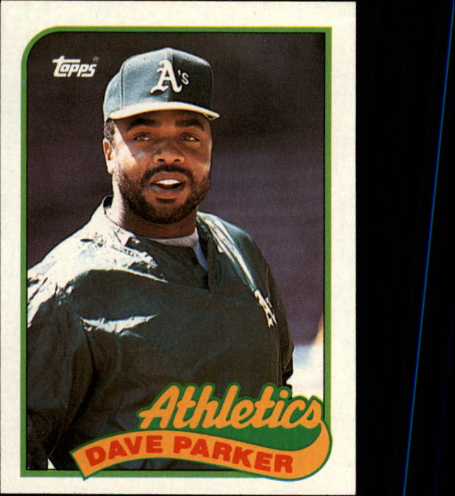 1989 Topps #475 Dave Parker