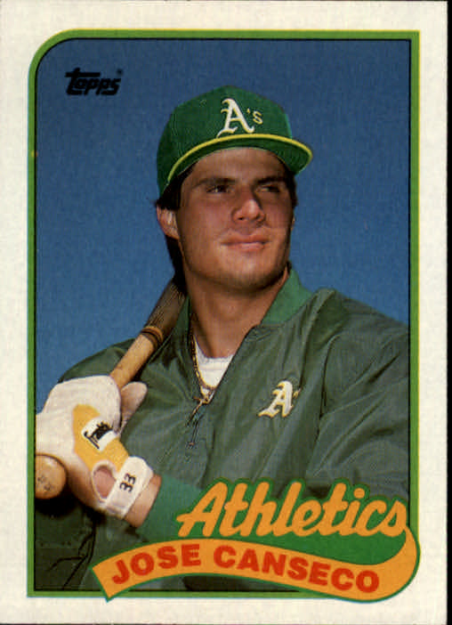 1989 Topps #500 Jose Canseco