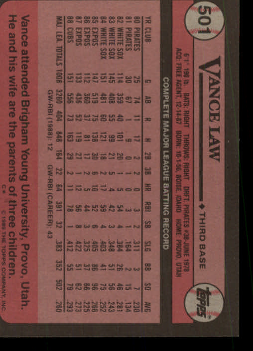 A0415- 1989 Topps Baseball Karten 401-600 + Rookies -du Pick- 15 + Gratis US - Bild 203 von 401