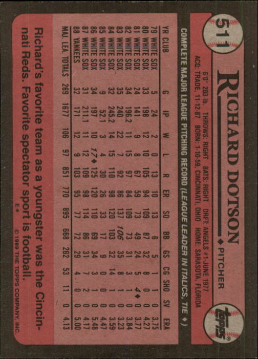 A0415- 1989 Topps Baseball Karten 401-600 + Rookies -du Pick- 15 + Gratis US - Bild 223 von 401