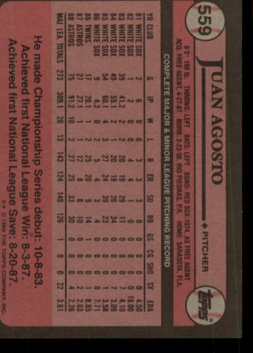 A0415- 1989 Topps Baseball Karten 401-600 + Rookies -du Pick- 15 + Gratis US - Bild 319 von 401