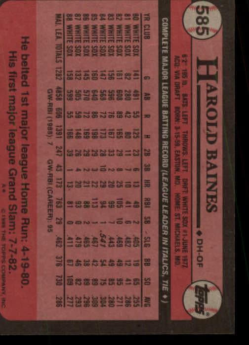 A0415- 1989 Topps Baseball Karten 401-600 + Rookies -du Pick- 15 + Gratis US - Bild 371 von 401