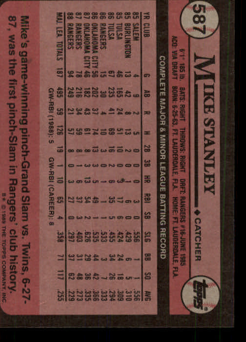 A0415- 1989 Topps Baseball Karten 401-600 + Rookies -du Pick- 15 + Gratis US - Bild 375 von 401
