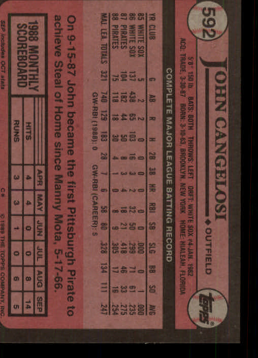 A0415- 1989 Topps Baseball Karten 401-600 + Rookies -du Pick- 15 + Gratis US - Bild 385 von 401